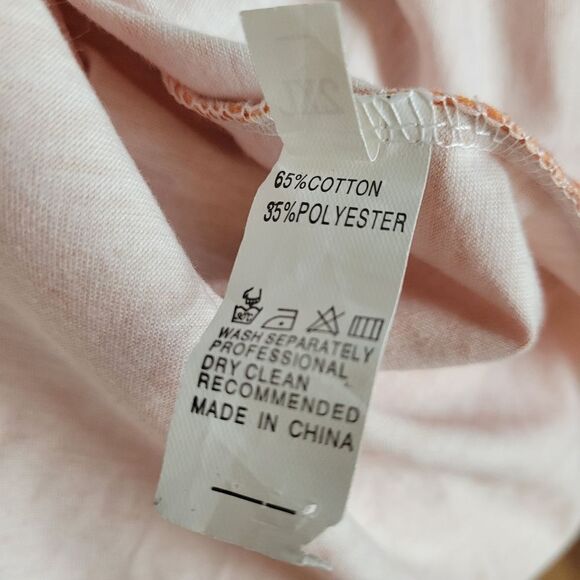 Orange and Creme Black Cat and Pumpkin Halloween Color Block Shirt Size 2XL‎ - Picture 9 of 9